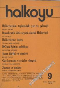 Halkoyu Dergisi - Sayı: 9    11  Ocak - Şubat