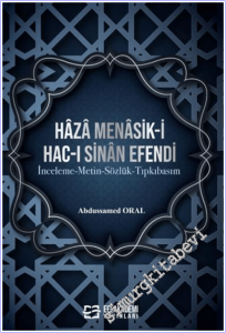 Haza Menasik-i Hac-ı Sinan Efendi -        2026