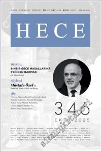 Hece Aylık Edebiyat Dergisi - Binbir Gece Masalları - Sayı: 346      Ekim  2025