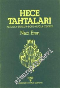 Hece Tahtaları: Antalya, Burdur, Muğla Çevresi -        1984