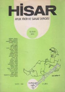 Hisar Aylık Fikir ve Sanat Dergisi - Sayı: 122  14    Şubat 1974