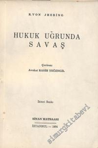 Hukuk Uğrunda Savaş -