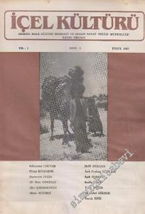 İçel Kültürü - Sayı: 3    1  Eylül