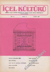 İçel Kültürü - Sayı: 6    2  Eylül