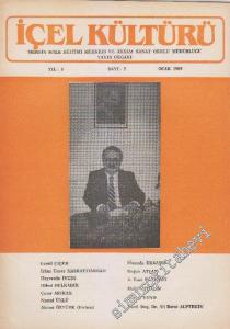 İçel Kültürü - Sayı: 7    3  Ocak