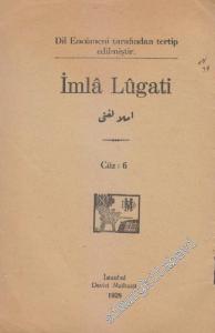 İmlâ Lügati, Cüz 6 -        1928