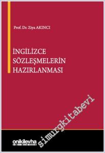 İngilizce Sözleşmelerin Hazırlanması -        2024