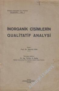 İnorganik Cisimlerin Qualitatif Analysi -