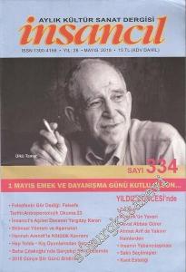 İnsancıl Aylık Kültür Sanat Dergisi - Ülkü Tamer - Sayı: 334