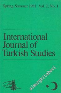 International Journal of Turkish Studies  - No: 1  Vol: 2    Spring - Summer 1981
