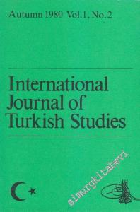 International Journal Of Turkish Studies - Sayı: 1 No: 2      Autumn