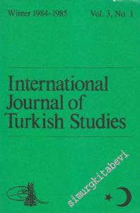 International Journal Of Turkish Studies - Sayı: 3 No: 1      Winter