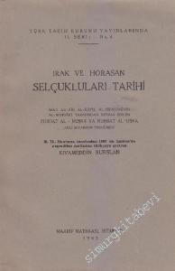 Irak ve Horasan Selçukluları Tarihi -        1943