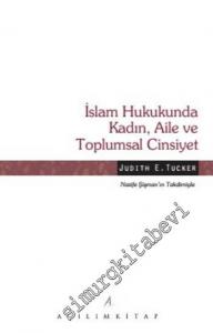 İslam Hukukunda Kadın, Aile ve Toplumsal Cinsiyet -