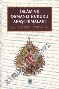İslam ve Osmanlı Hukuku Araştırmaları -        1996