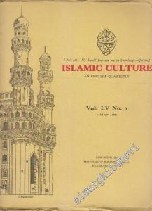 Islamic Culture An English Quarterly - Vol. LV No: 1      January 1981