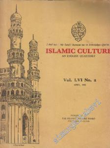 Islamic Culture An English Quarterly - Vol. LVI No: 2      April 1982