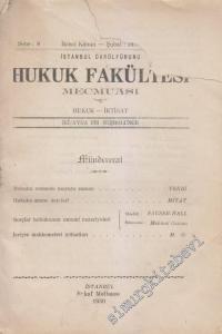 İstanbul Darülfununu Hukuk Fakültesi Mecmuası -     8  Şubat