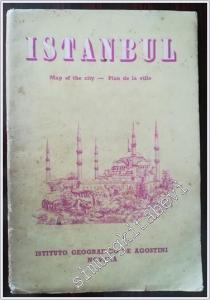 Istanbul Map of the City = Plan de ville -        1958