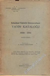 İstanbul Teknik Üniversitesi Yayın Kataloğu 1929 - 1955 -
