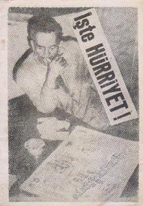 İşte Hürriyet, Bir Şairin Mektupları -        1968