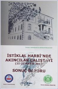 İstiklâl Harbi'nde Akıncılar Çalıştayı (21-22 Mayıs 2015) -        2015