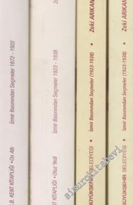 İzmir Basınından Seçmeler: 1872 - 1922, 1923 - 1938 4 Cilt TAKIM -
