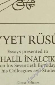 Journal of Turkish Studies = Türklük Bilgisi Araştırmaları - Raiyyet Rüsumu 1 - 2: Essays Presented to Halil İnalcık on his Seventieth Birthday by his Colleagues and Students - Sayı: 10 / 11
