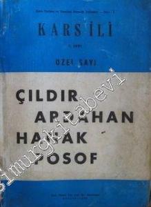 Kars İli: Çıldır, Ardahan, Hanak, Posof -        1965