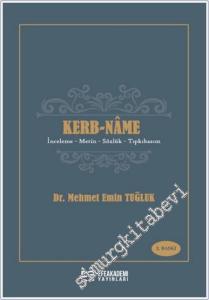 Kerb-name : İnceleme Metin Sözlük Tıpkıbasım -        2022