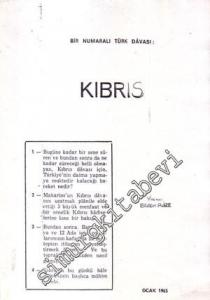 Kıbrıs Bir Numaralı Türk Davası ( Fotokopidir ) -