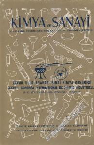 Kimya ve Sanayi Mesleki, İlmi ve Ekonomik Mecmua - Sayı: Özel  XVII  5  Eylül
