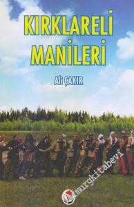 Kırklareli Manileri -        2018