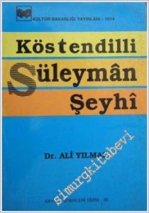 Köstendilli Süleyman Şeyhi -        1989
