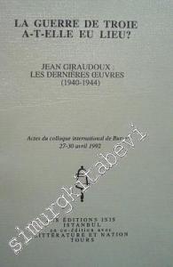La Guerre de Troie a - t - elle eu Lieu? Les dernières Oeuvres (1940-1944) -        1992