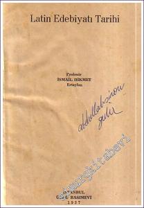Latin Edebiyatı Tarihi -