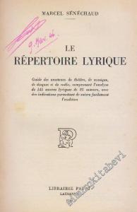 Le Répertoire Lyrique d'Hier et d'Aujourd'hui -        1945