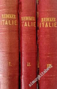 L'Italie: Manuel du Voyageur - Tomes1-3: 1 Italie Septentrionale, 2 Italie Centrale, 3 Italie Méridionale -        1869