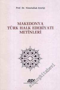 Makedonya Türk Halk Edebiyatı Metinleri -        1989