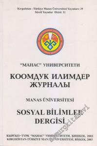 Manas Üniversitesi Sosyal Bilimler Dergisi - 8       2003