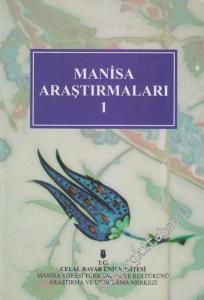Manisa Araştırmaları 1 -        2001