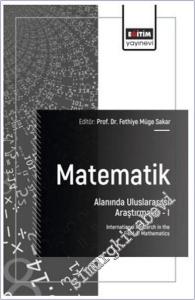 Matematik Alanında Uluslararası Araştırmalar - 1 -        2025