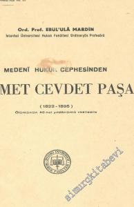 Medeni Hukuk Cephesinden Ahmet Cevdet Paşa 1822 - 1895 -        1946