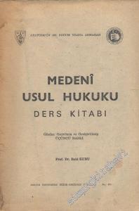 Medeni Usul Hukuku Ders Kitabı -