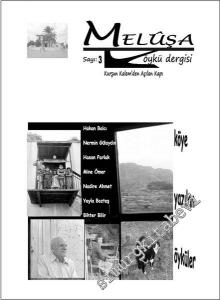 Meluşa Öykü Dergisi  - Sayı: 3      Temmuz - Ağustos - Eylül