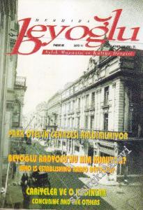 Merhaba Beyoğlu Aylık Magazin ve Kültür Dergisi  - Sayı: 11      Kasım