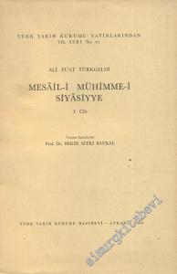 Mesail-i Mühimme-i Siyasiyye Cilt 1 -