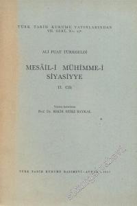 Mesail-i Mühimme-i Siyasiyye Cilt 2 -