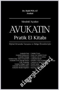 Mesleki Açıdan Avukatın Pratik El Kitabı -        2024