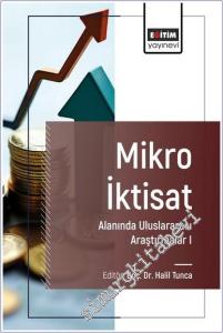 Mikro İktisat Alanında Uluslararası Araştırmalar - 1 -        2024